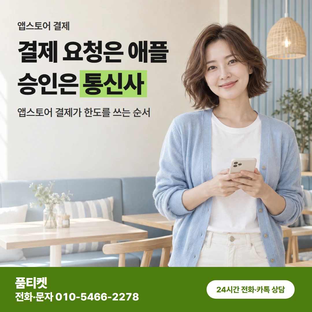 아이폰 앱스토어 결제 흐름
